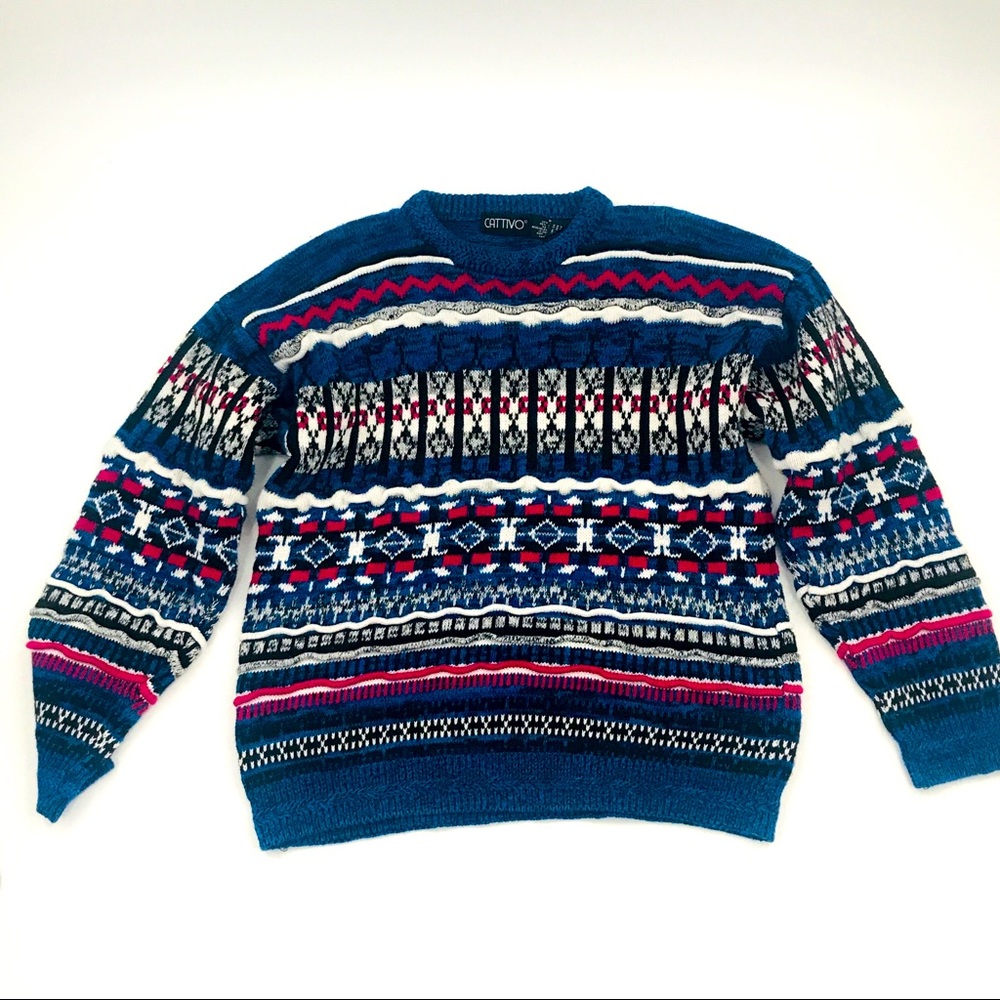 VTG Cattivo 3D Knit Horizontal Stripe Unisex